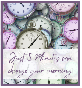 5 Minutes a day can change your morning